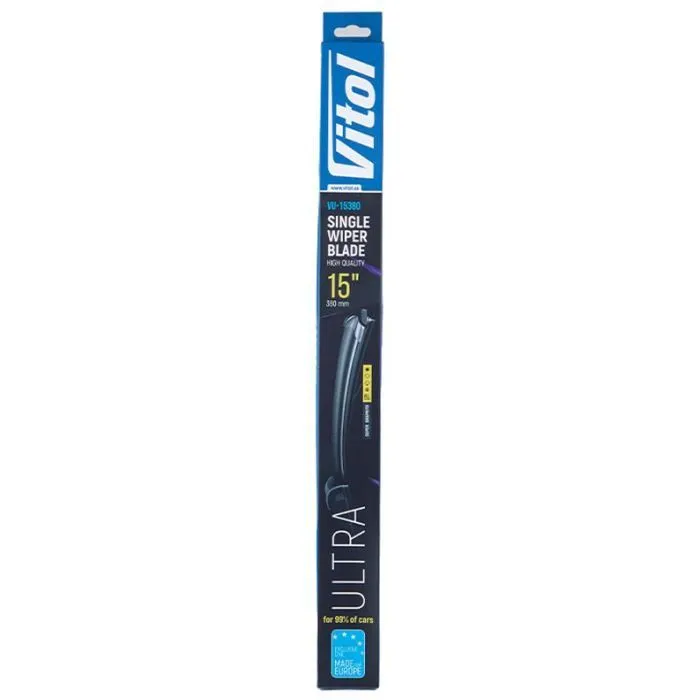 Щетка стеклоочистителя Vitol ULTRA 15" - 380 мм (VU-15380) изображение 3