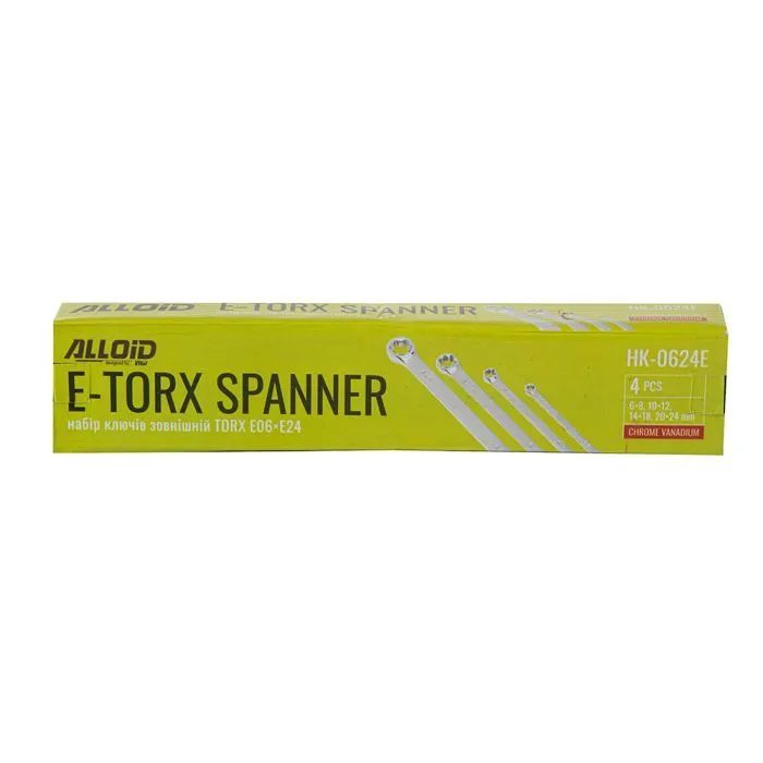 Ключ Alloid TORX E06xE24 4шт. (NK-0624E) изображение 4