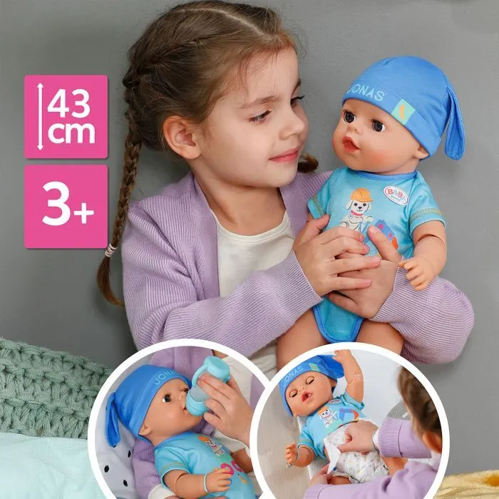 Кукла Baby Born серии Click and Play – Джонас (840078) изображение 4