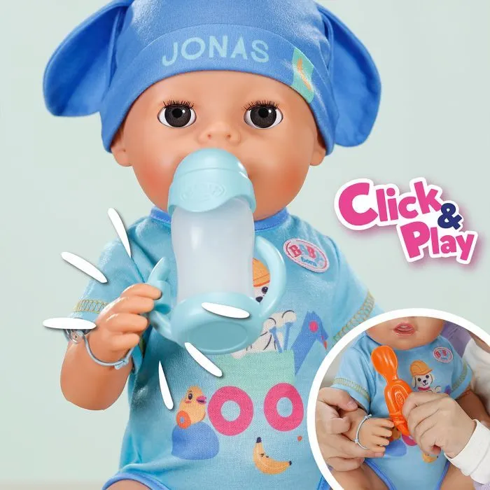 Кукла Baby Born серии Click and Play – Джонас (840078) изображение 5