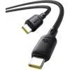 Дата кабель USB-C to USB-C 1.0m 100W black Baseus (P10377704113-00) изображение 4