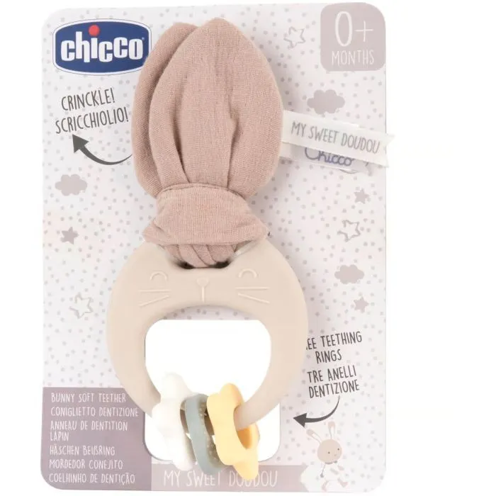Прорезыватель Chicco My Sweet Dou Dou Зайченя (12204.00) изображение 2