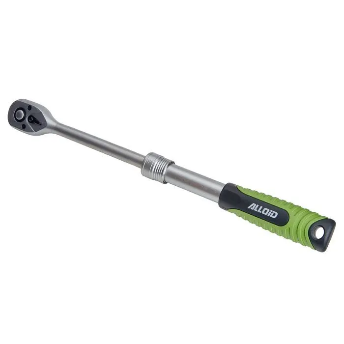 Трещотка Alloid телескопическая, 3/8", 72 зубца, 230-330мм (TW-0870)