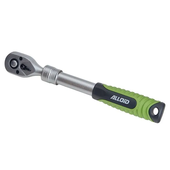 Трещотка Alloid телескопическая, 3/8", 72 зубца, 230-330мм (TW-0870) изображение 2