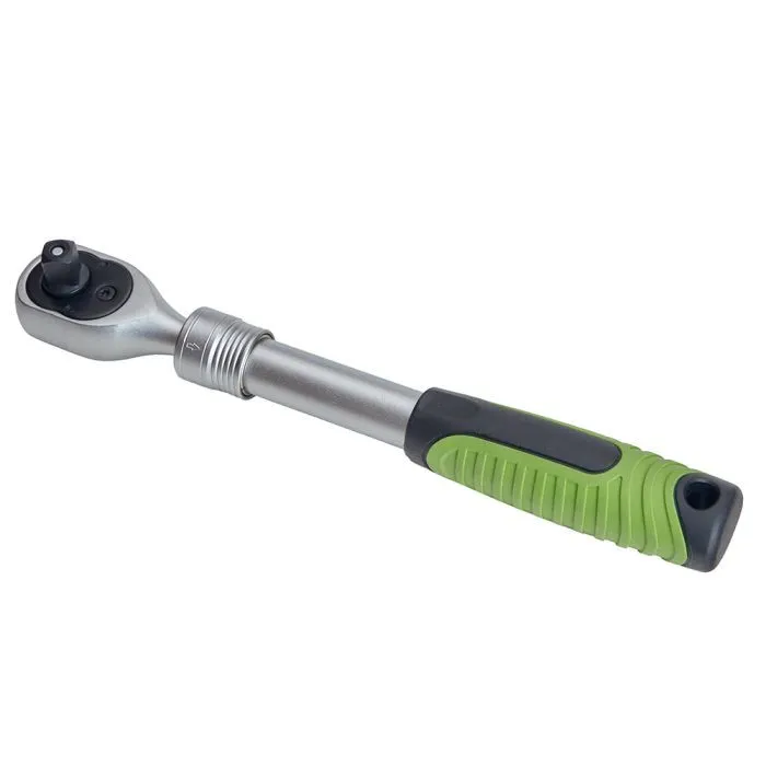 Трещотка Alloid телескопическая, 3/8", 72 зубца, 230-330мм (TW-0870) изображение 3