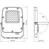 Прожектор Videx F5 20W 3000-5000-6500K 230V White (VL-F5-020CW) зображення 10