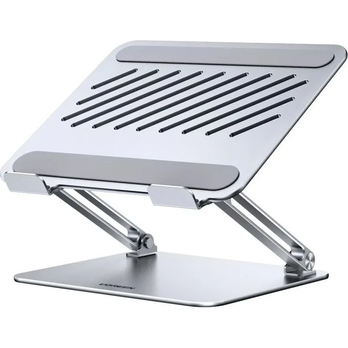 Підставка до ноутбука Ugreen LP966 Laptop Stand Adjustable Angle/Heigh & Foldable Sliver (95187)