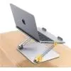 Підставка до ноутбука Ugreen LP966 Laptop Stand Adjustable Angle/Heigh & Foldable Sliver (95187) зображення 4