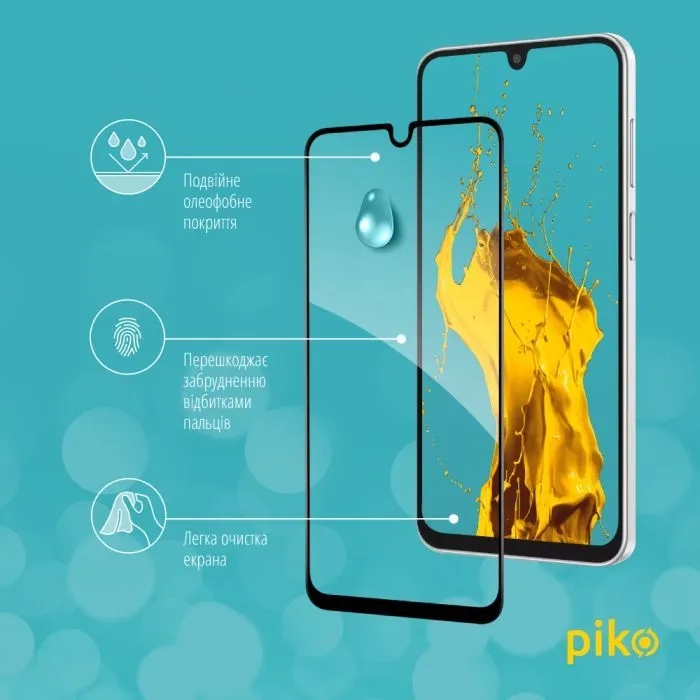 Скло захисне Piko Full Glue Samsung M16 Black (1283126620195) зображення 5