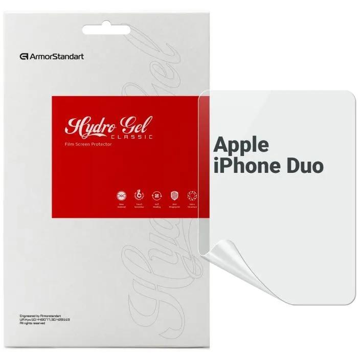 Пленка защитная Armorstandart hydrogel Apple iPhone Duo main display (ARM94264)