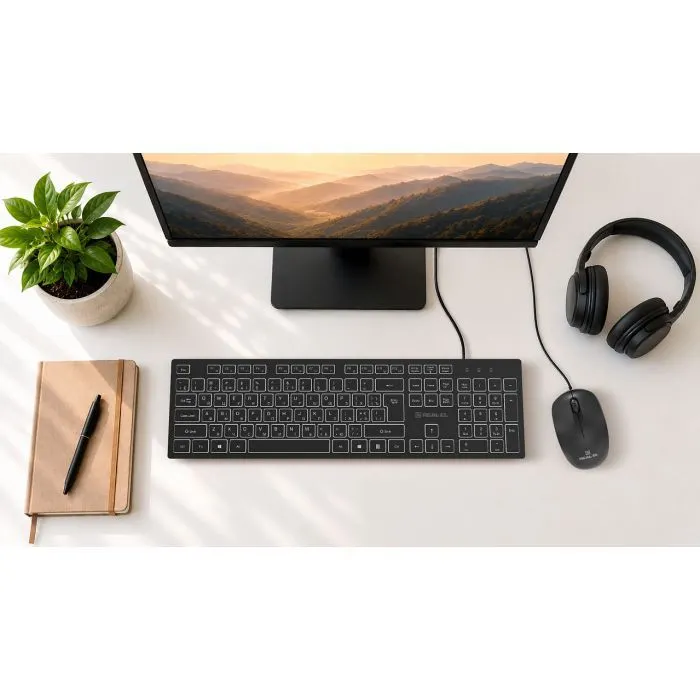 Клавіатура REAL-EL RK-7050 USB Black (EL123100054) зображення 9
