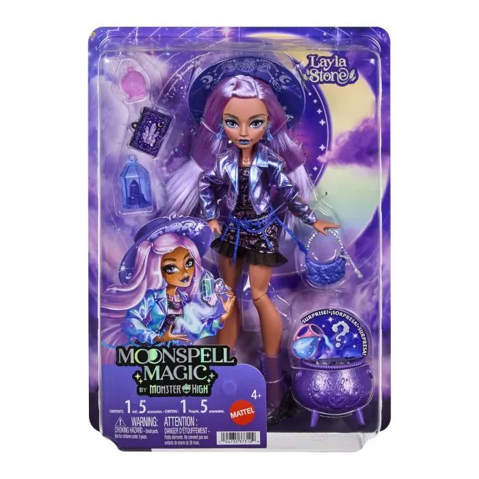 Лялька Monster High Moonspell Magic Чаклунка кристалів Лейла (JMB90) зображення 6