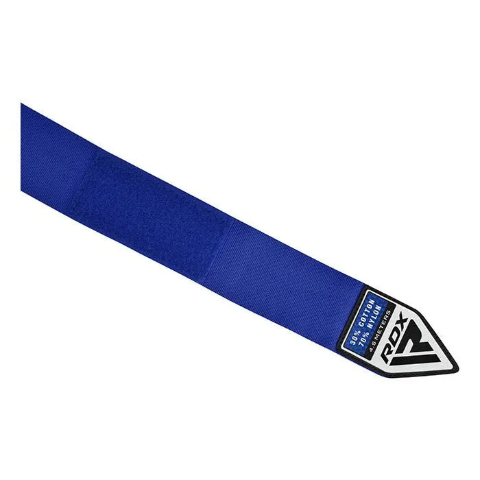 Бинт для спорту RDX WX Professional Boxing Hand Wraps Blue 4.5м (HWX-RU+) зображення 5