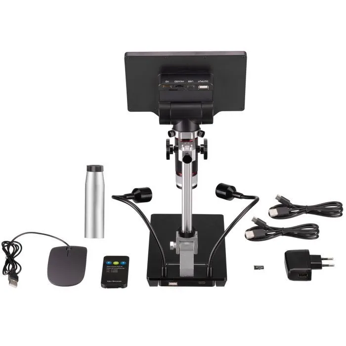 Мікроскоп Bresser Digital WiFi 1080P 2L with LCD Screen (9652100/13518) (932122) зображення 2