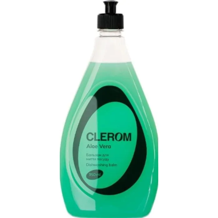 Засіб для ручного миття посуду Clerom Aloe Vera 950 мл (4820287020302)