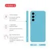 Чохол до мобільного телефона Intaleo Silicone Samsung Galaxy A35 Light Blue (1283126600159) зображення 4