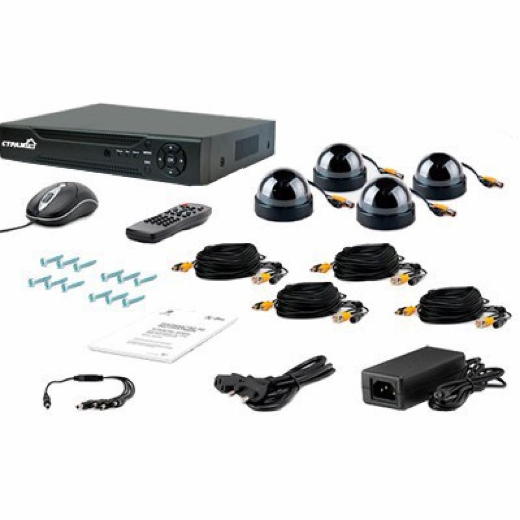 Комплект видеонаблюдения Страж Контрол 4К (КУ-420Ш-4) (2808)