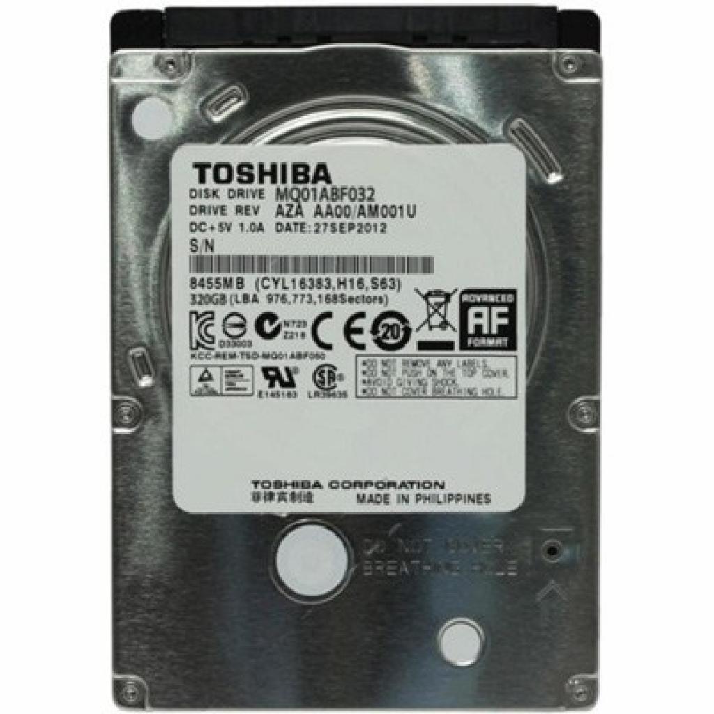 Жорсткий диск для ноутбука 2.5" 320GB Toshiba (MQ01ABF032)