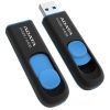 USB флеш накопитель ADATA 64Gb UV128 black-blue USB 3.0 (AUV128-64G-RBE)