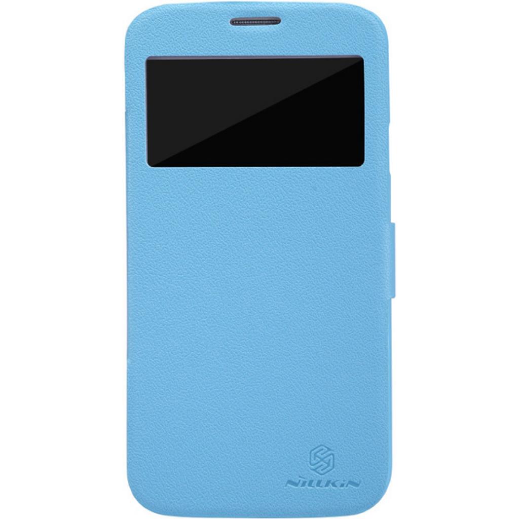 Чохол до мобільного телефона Nillkin для Samsung I9152 /Fresh/ Leather/Blue (6076969)