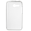 Чохол до мобільного телефона для Lenovo A316 (White Clear) Elastic PU Drobak (211474) зображення 2