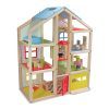 Ігровий набір Melissa&Doug Ляльковий будиночок з підйомником та меблями (MD2462)
