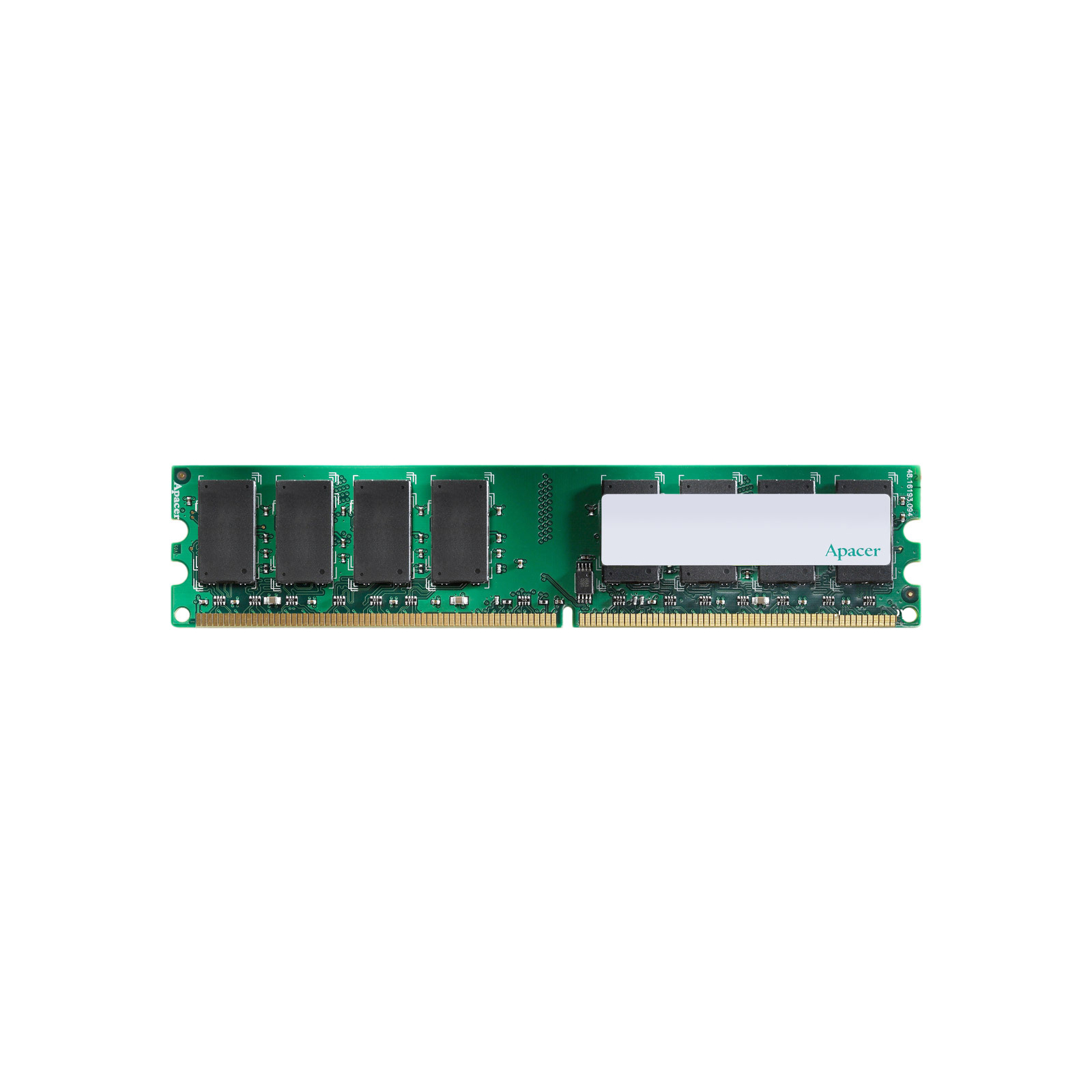 Модуль пам'яті для комп'ютера DDR2 1GB 800 MHz Apacer (AU01GE800C6NBGC)