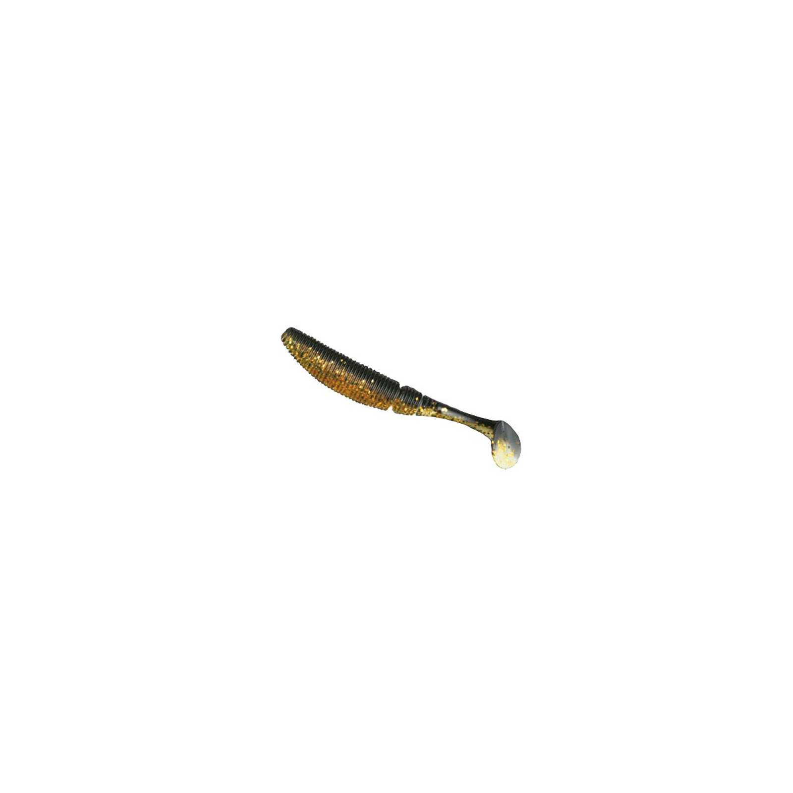 Силікон рибальський Nomura Rolling Shad 75мм 4гр. цвет-036 (golden glitter) 10шт (NM70103607)