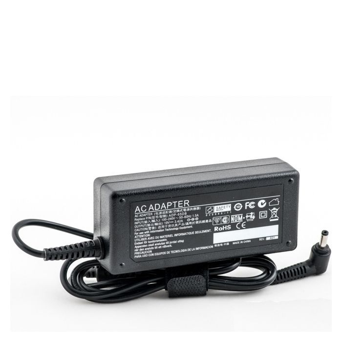 Блок питания к ноутбуку PowerPlant ACER 220V, 65W, 19V, 3.42A (3.0*1.1mm) (AC65F3011)