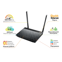 Маршрутизатор ASUS RT-AC55U изображение 2