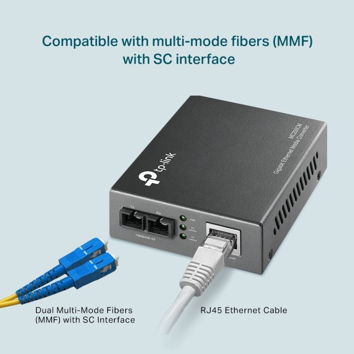 Медиаконвертер TP-Link MC200CM изображение 5