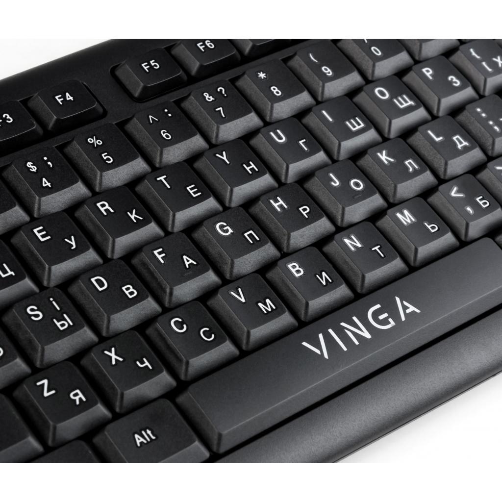 Клавіатура Vinga KB300BK зображення 4