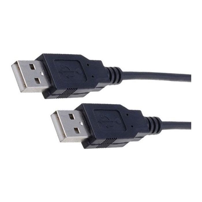 Дата кабель USB 2.0 AM/AM 1.0m Digitus (AK-300100-010-S) изображение 2