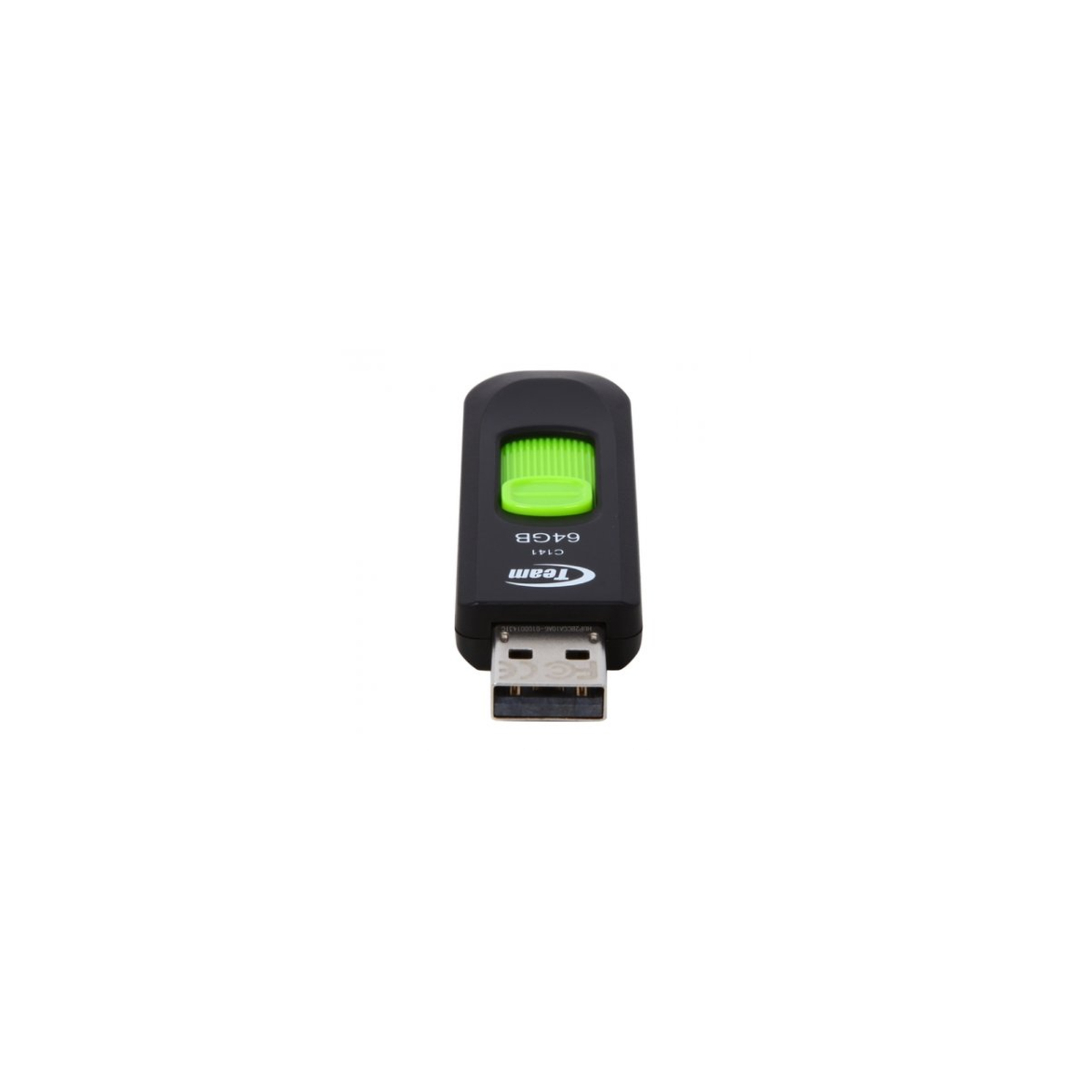 USB флеш накопитель Team 64GB C141 Green USB 2.0 (TC14164GG01) изображение 4