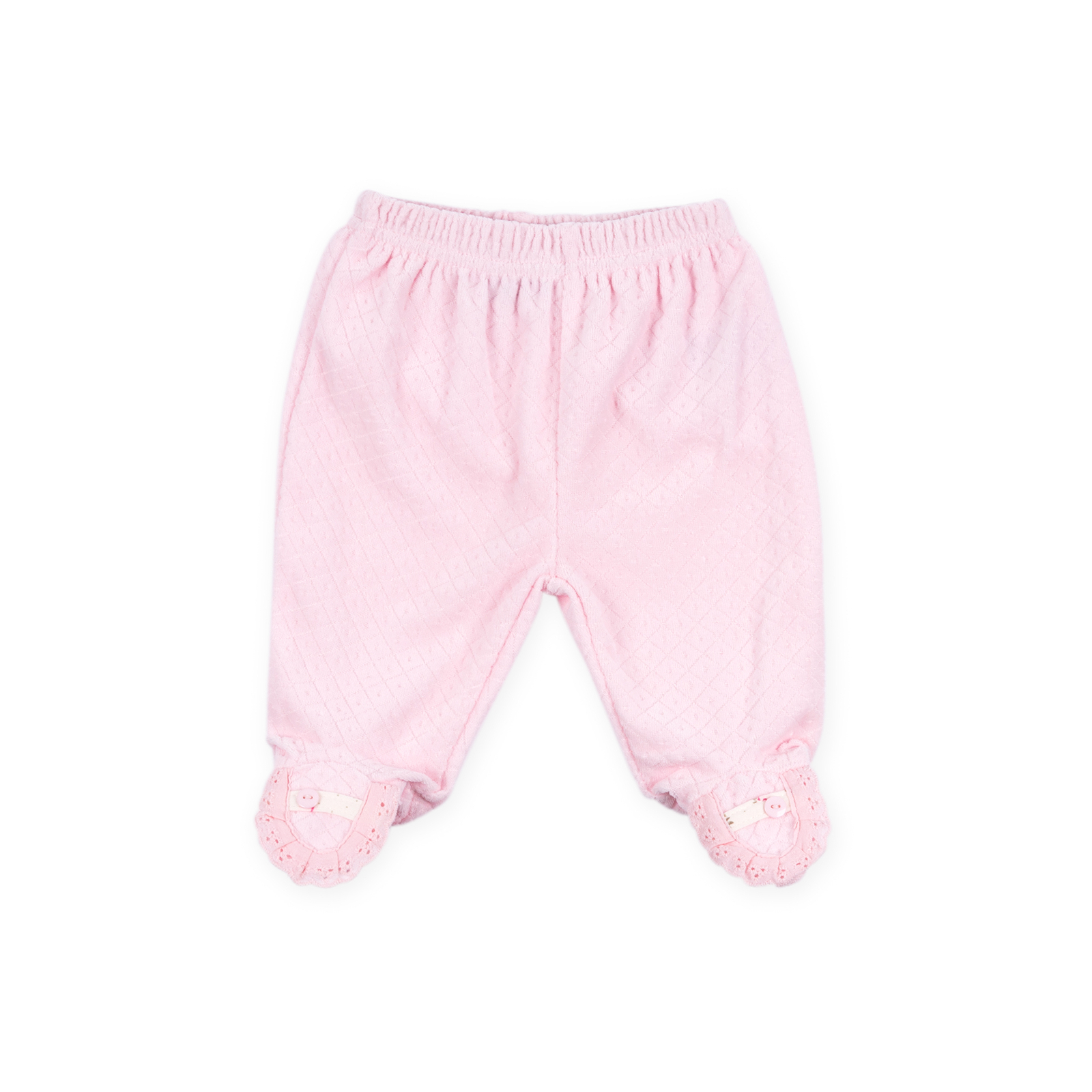 Набір дитячого одягу Luvena Fortuna велюровий рожевий з кроликом (EP6149.3-6) зображення 4