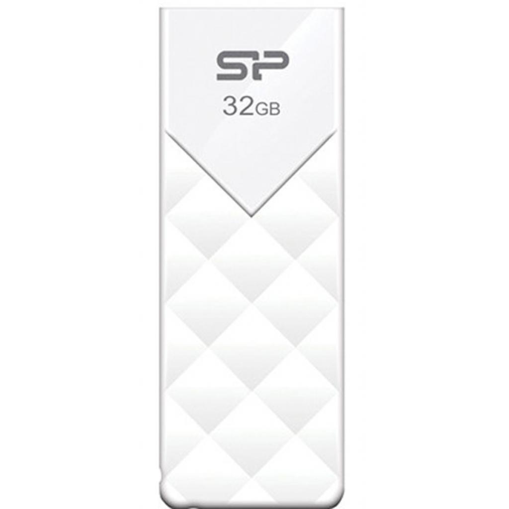 USB флеш накопитель Silicon Power 32Gb Ultima U03 White (act_SP032GBUF2U03V1W)