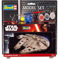 Збірна модель Revell Звездные войны Космический корабль Millennium Falcon 1:241 (63600)