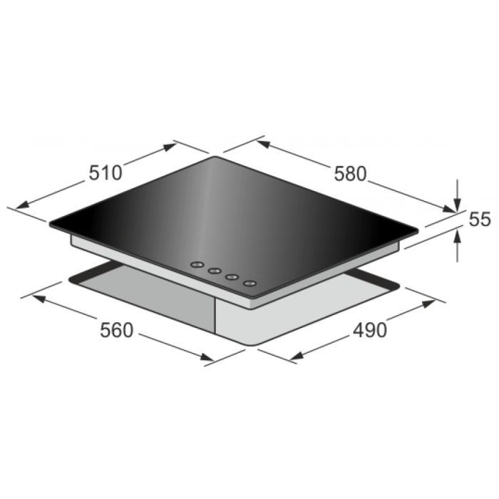 Варочная поверхность Kaiser KCG6335ElfEmTurbo изображение 4