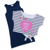 Плаття Breeze з серцем в комплекті з топом (9051-128G-blue-gray)