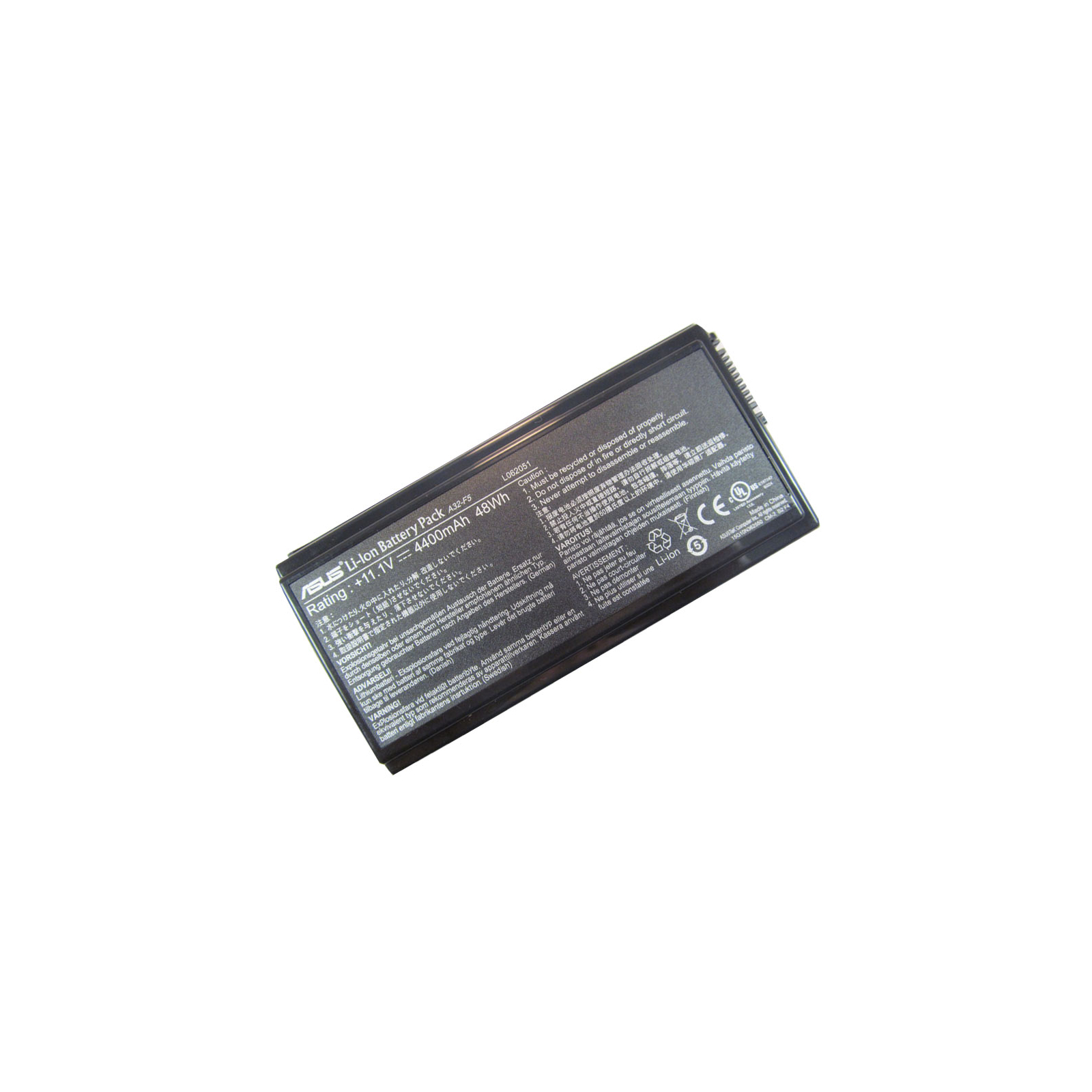 Аккумулятор для ноутбука ASUS Asus A32-F5 4400mAh 6cell 11.1V Li-ion (A41607) изображение 2