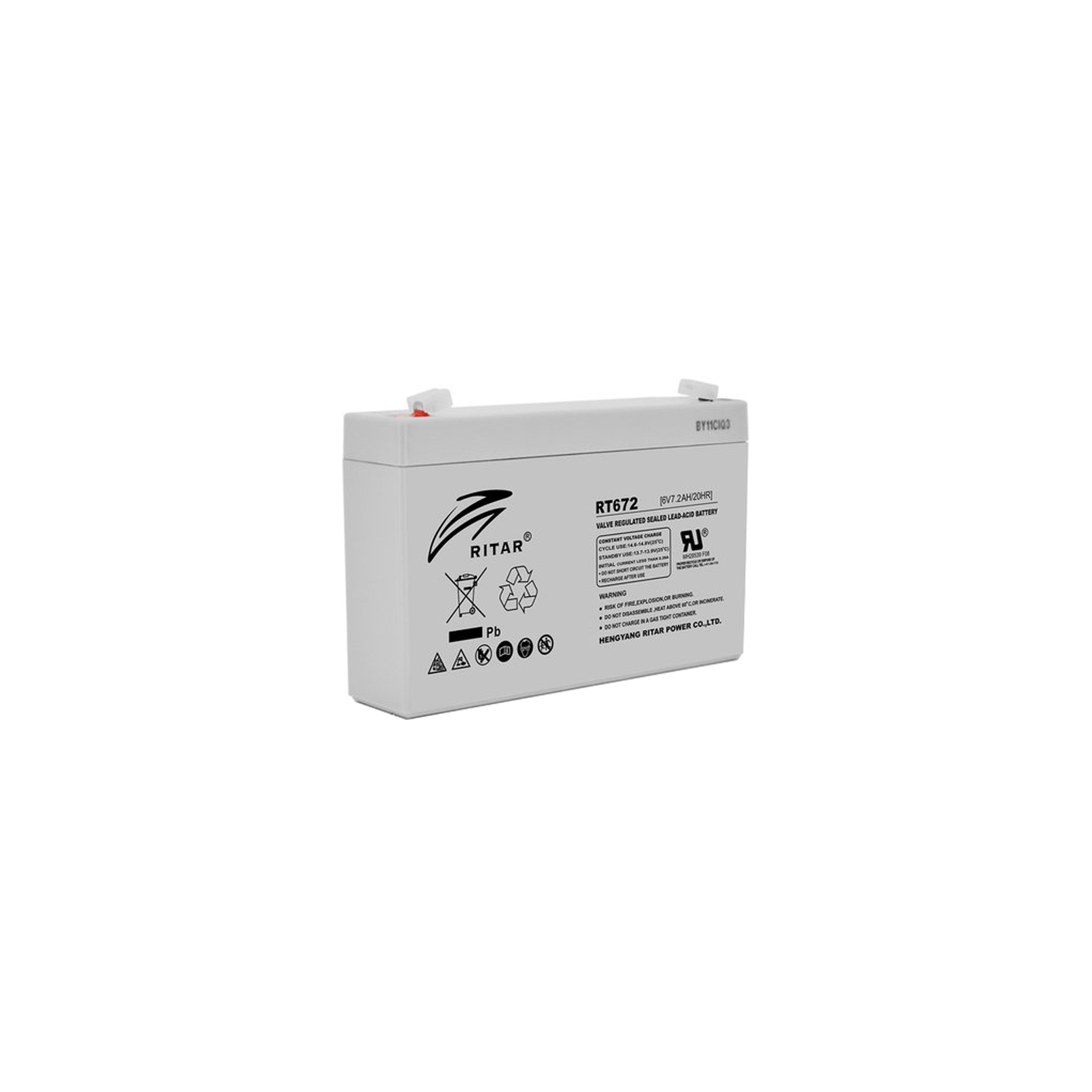Батарея к ИБП Ritar AGM RT672, 6V-7.2Ah (RT672)