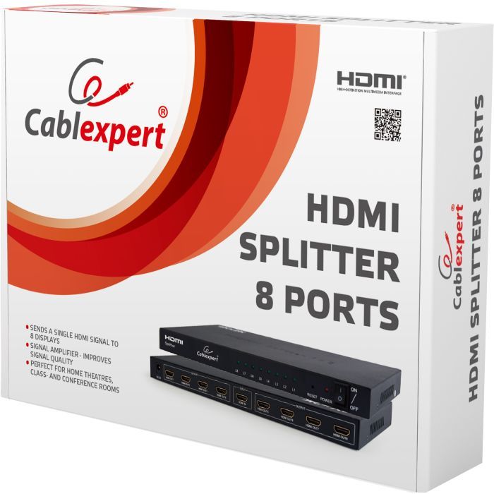 Розгалужувач Cablexpert DSP-8PH4-03 зображення 3