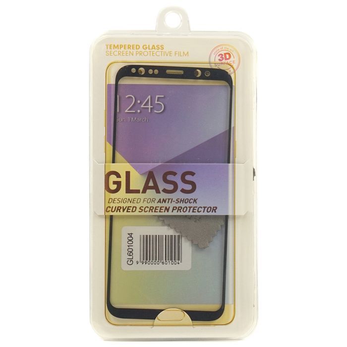 Стекло защитное PowerPlant Samsung S8 Black 3D (GL601004) изображение 2
