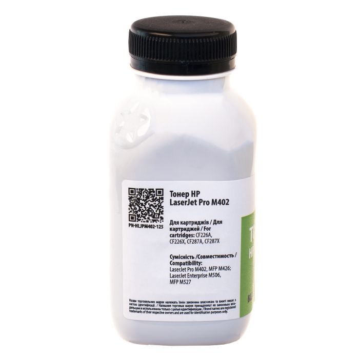 Тонер HP LJ PRO M402 (CF226A) 125г Patron (PN-HLJPM402-125) зображення 4
