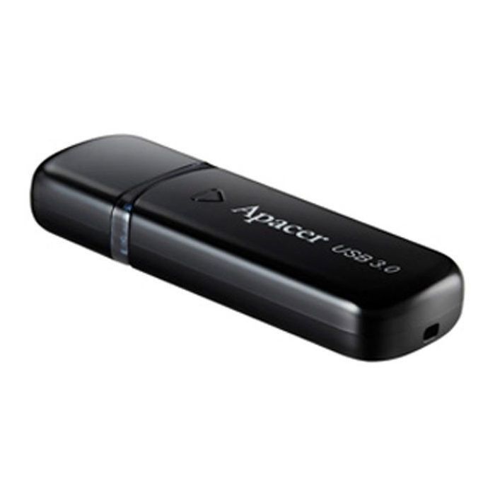 USB флеш накопитель Apacer 32GB AH355 Black USB 3.0 (AP32GAH355B-1) изображение 2