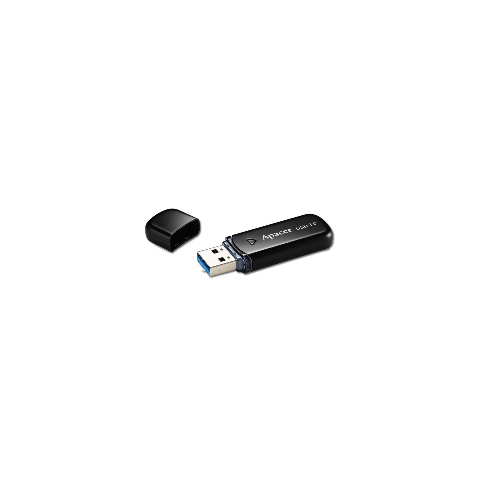 USB флеш накопичувач Apacer 32GB AH355 Black USB 3.0 (AP32GAH355B-1) зображення 3