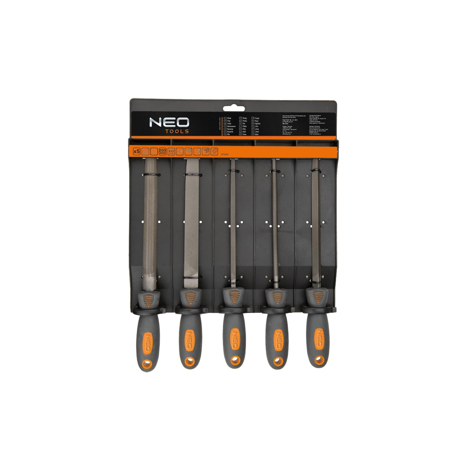 Напилок Neo Tools 5 штук. (37-610) зображення 2