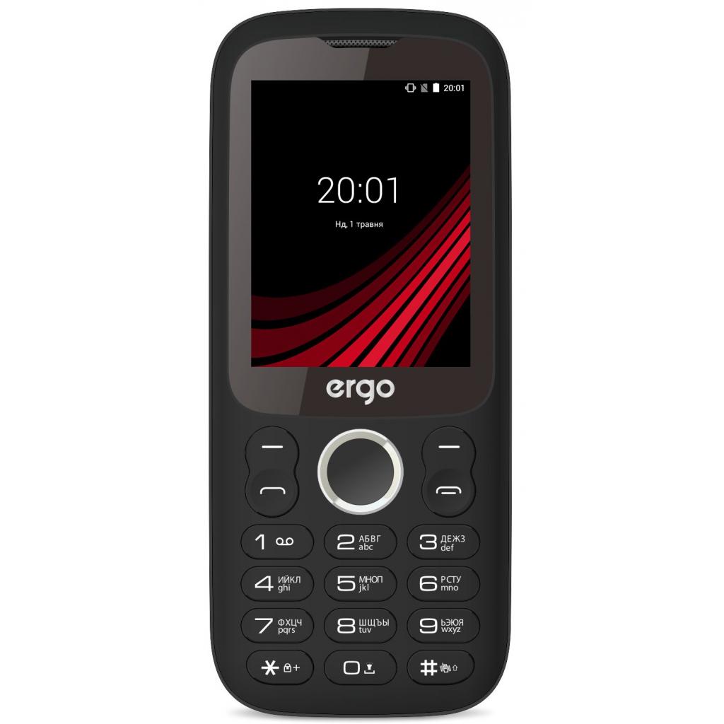 Мобільний телефон Ergo F242 Turbo Black