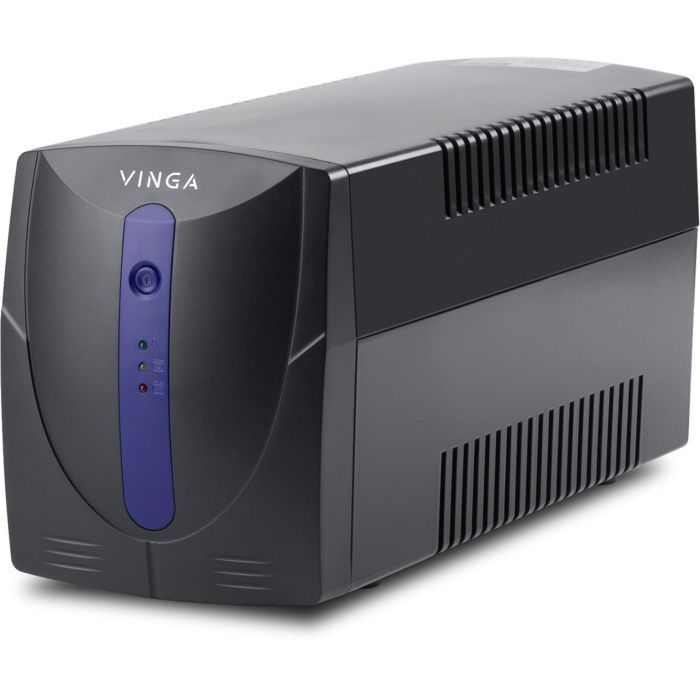 Источник бесперебойного питания Vinga LED 600VA plastic case with USB (VPE-600PU) изображение 7