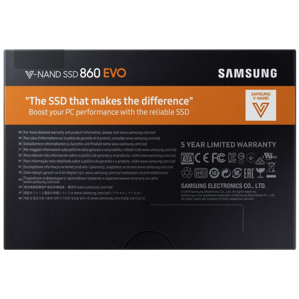 Накопитель SSD 2.5" 250GB Samsung (MZ-76E250BW) изображение 7